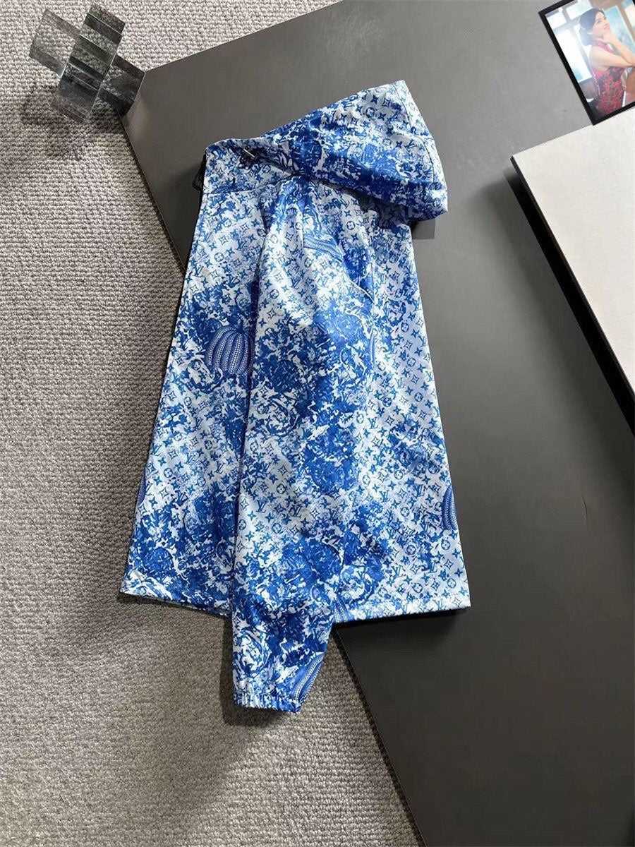 Louis Vuitton Tapestry Monogram Windbreaker