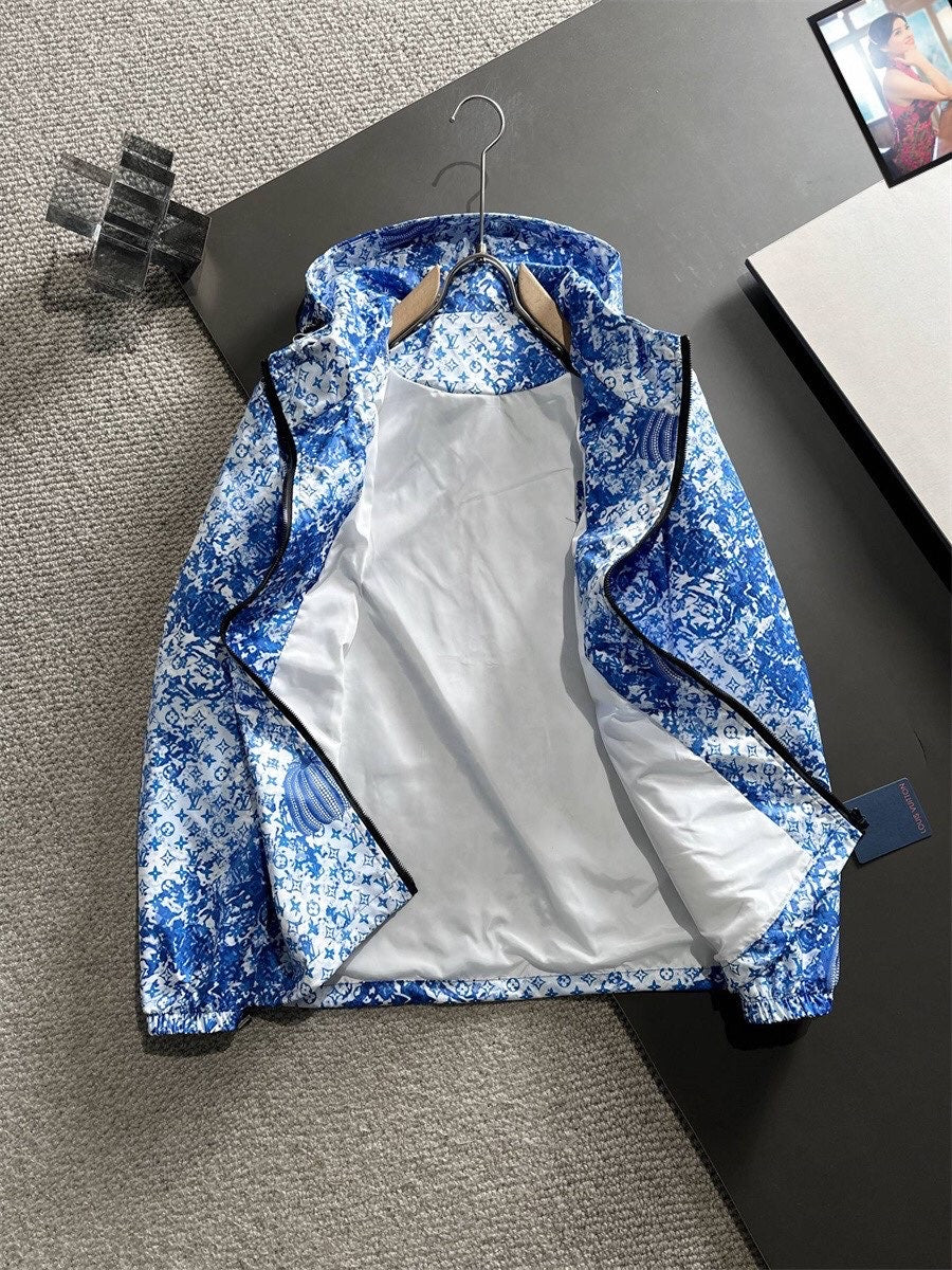 Louis Vuitton Tapestry Monogram Windbreaker