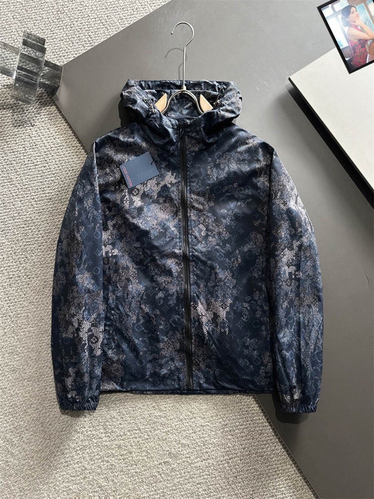 Louis Vuitton Tapestry Monogram Windbreaker
